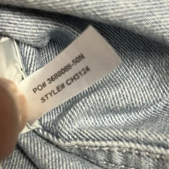 Vintage Lacoste Regular Fit Lightweight Denim Shirt Blue Size M / FR 40 - Picture 10 of 11